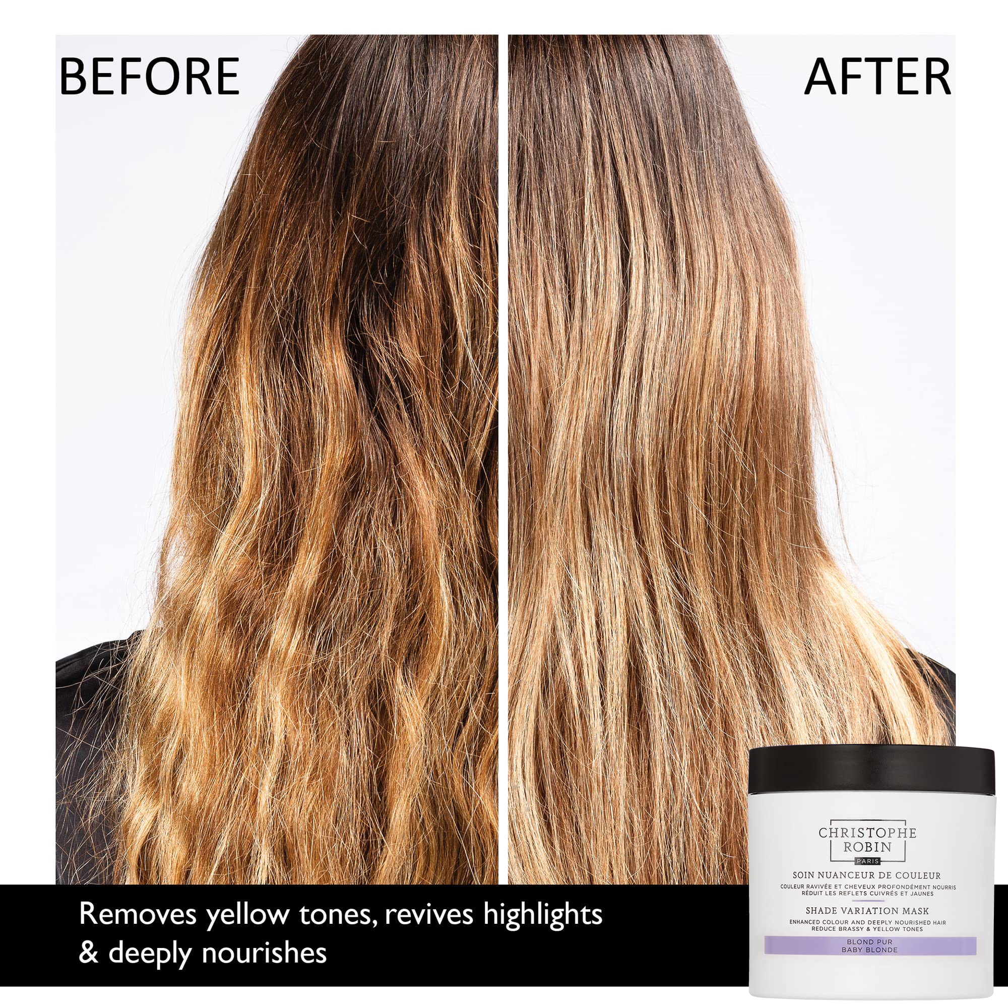 Foto 5 pulgar | Mascarilla Para Tratamiento Capilar Christophe Robin Shade Variation, Color Morado, 250 Ml - Venta Internacional.