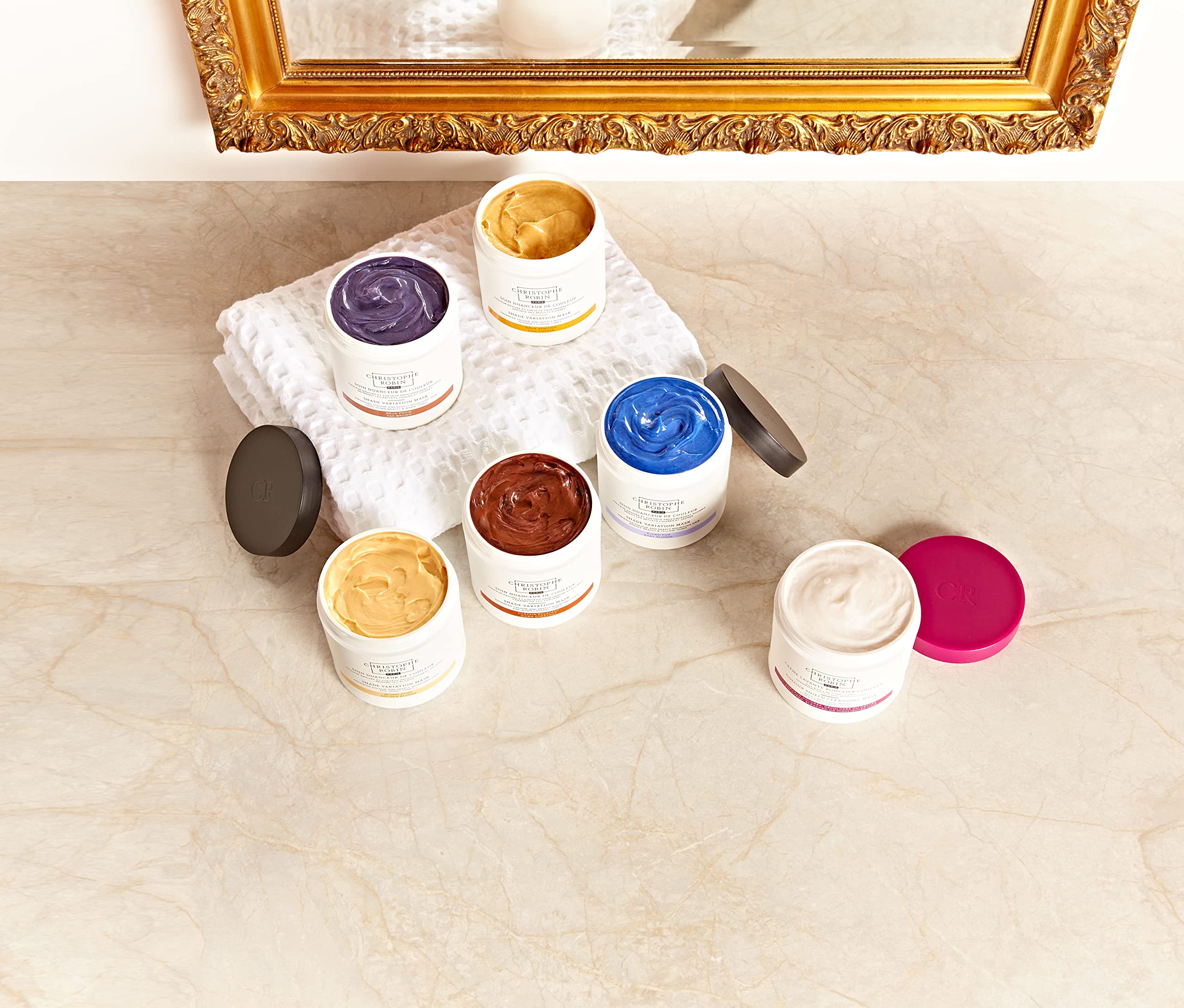 Foto 6 pulgar | Mascarilla Para Tratamiento Capilar Christophe Robin Shade Variation, Color Morado, 250 Ml - Venta Internacional.