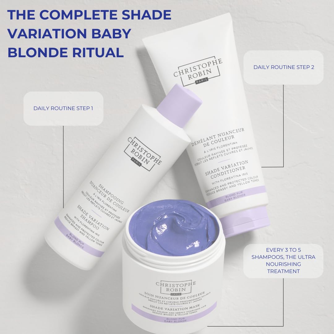 Foto 8 pulgar | Mascarilla Para Tratamiento Capilar Christophe Robin Shade Variation, Color Morado, 250 Ml - Venta Internacional.