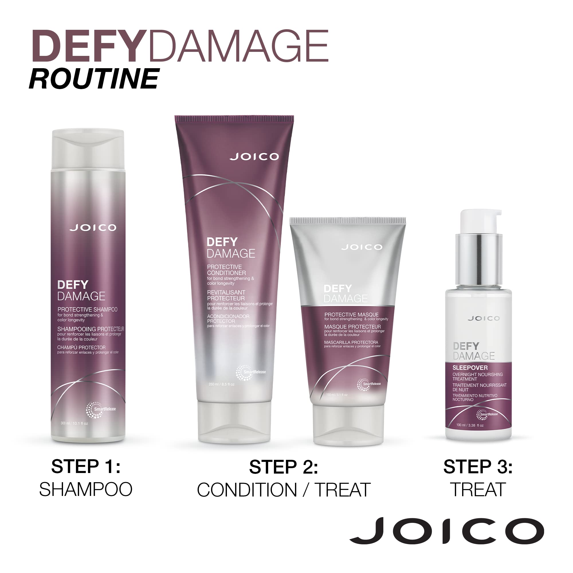 Foto 6 | Tratamiento Nutritivo Joico Defy Damage Sleepover 100 Ml - Venta Internacional.