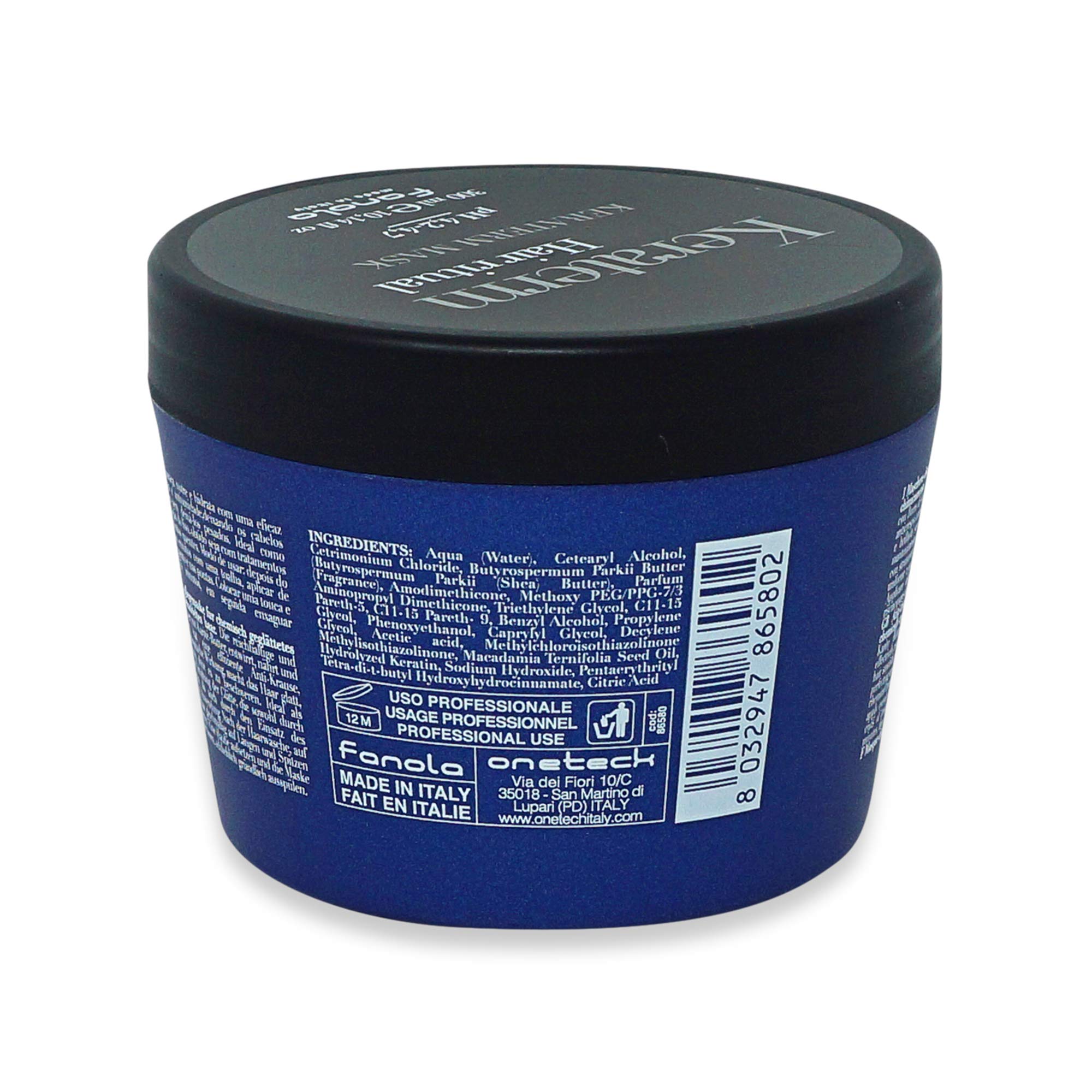 Foto 4 pulgar | Mascarilla Capilar Fanola Keraterm Disciplite 300 Ml Con Manteca De Karité - Venta Internacional.