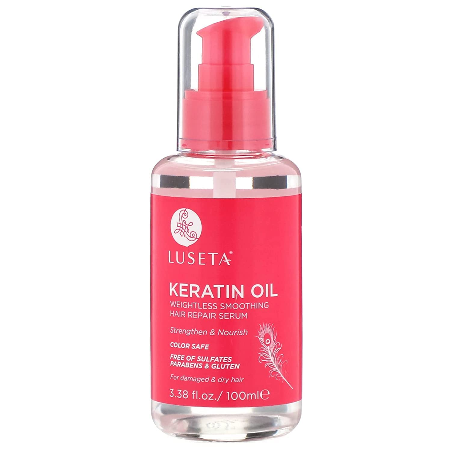 Foto 2 pulgar | Sérum De Aceite Capilar Luseta Keratin Para Cabello Dañado Teñido - Venta Internacional.