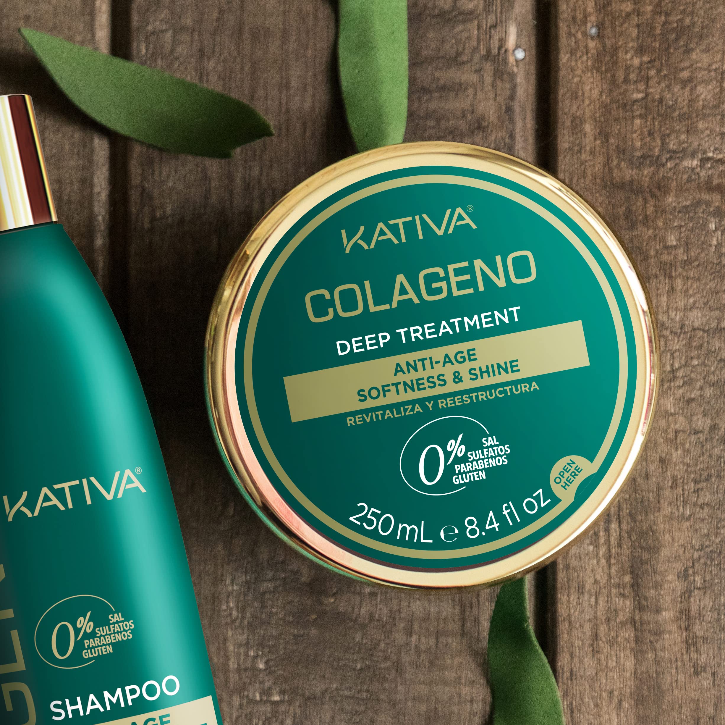 Foto 4 pulgar | Mascarilla De Tratamiento Profundo Kativa Collagen 250 Ml Para Cabello Envejecido - Venta Internacional.
