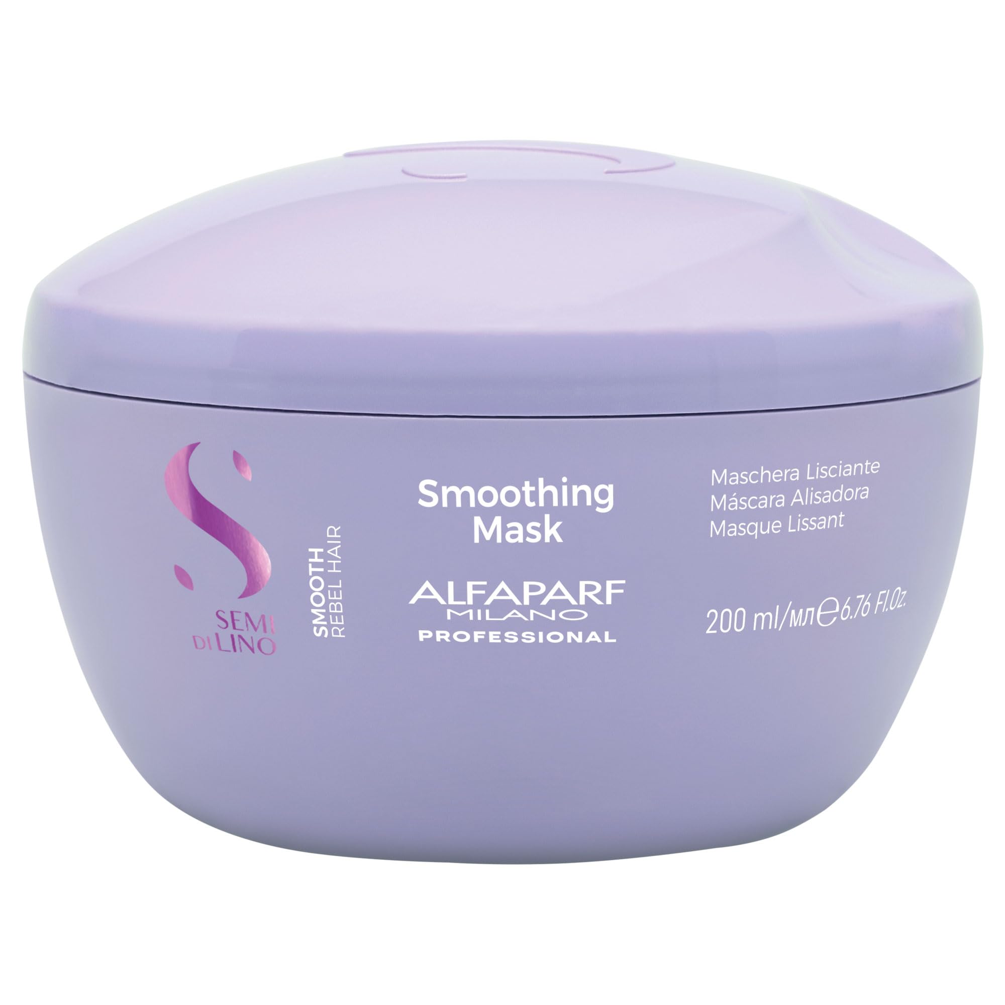 Mascarilla De Tratamiento Capilar Alfaparf Milano Semi Di Lino Smooth - Venta Internacional.