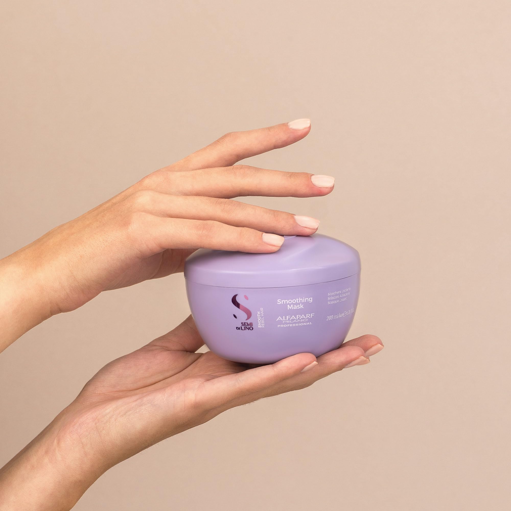 Foto 4 | Mascarilla De Tratamiento Capilar Alfaparf Milano Semi Di Lino Smooth - Venta Internacional.
