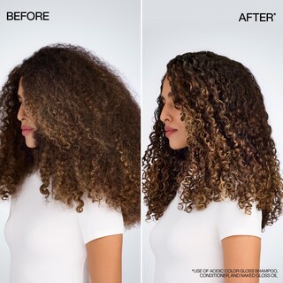 Foto 3 | Shine Oil Redken Naked Gloss Heat Protect Control Encrespamiento 50 Ml - Venta Internacional.