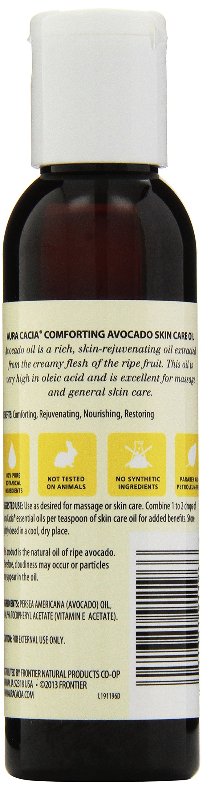 Foto 4 pulgar | Aceite Para El Cuidado De La Piel Aura Cacia Avocado 120ml - Venta Internacional.