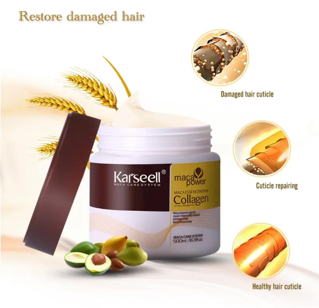 Foto 2 | Tratamiento Capilar Karseell Deep Conditioning Repair Collagen - Venta Internacional.