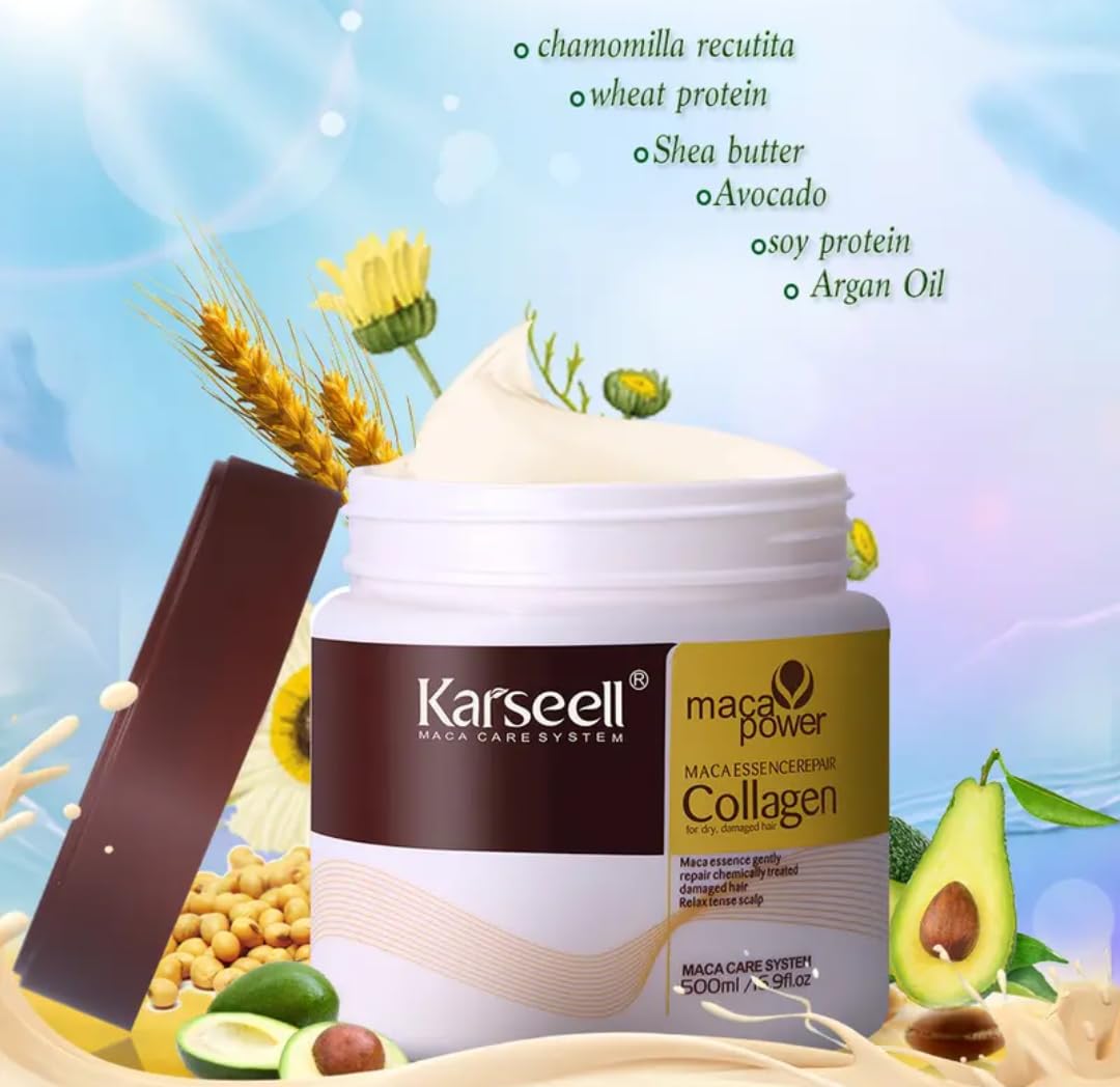 Foto 3 | Tratamiento Capilar Karseell Deep Conditioning Repair Collagen - Venta Internacional.