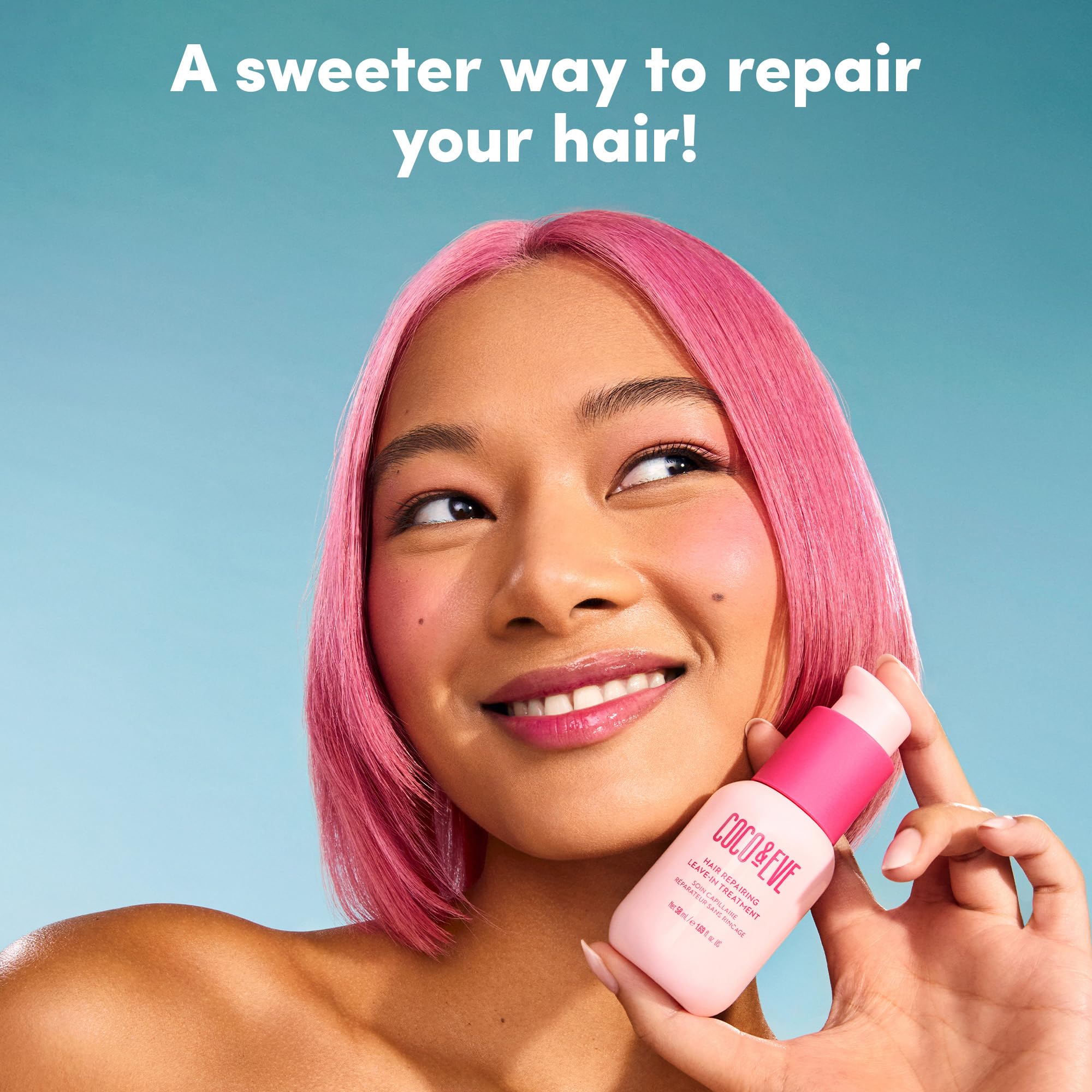 Foto 4 pulgar | Tratamiento Reparador Capilar Sin Enjuague Coco & Eve Sweet Repair - Venta Internacional.