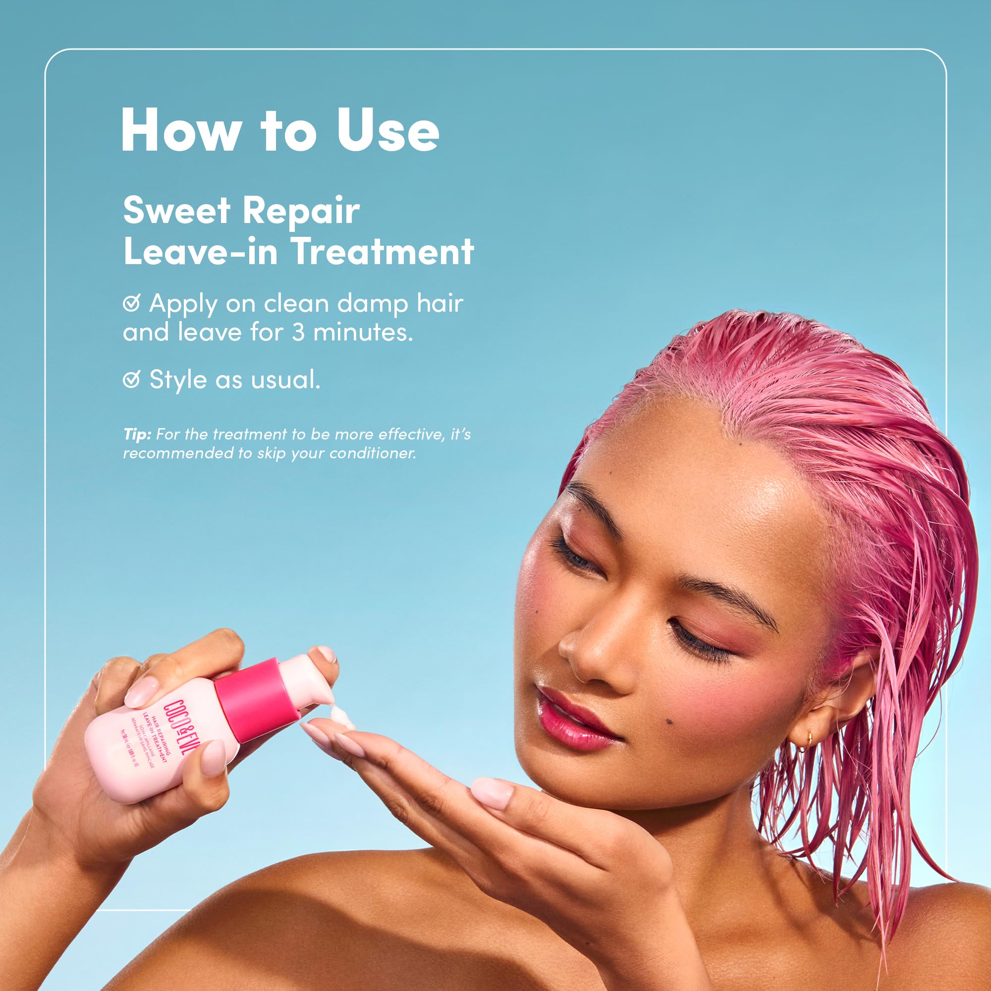 Foto 6 pulgar | Tratamiento Reparador Capilar Sin Enjuague Coco & Eve Sweet Repair - Venta Internacional.