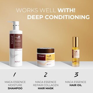 Foto 6 | Set De Tratamiento Capilar Karseell Collagen Deep Repair Para Cabello Dañado - Venta Internacional.