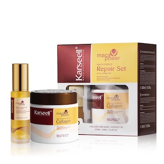 Foto 1 | Set De Tratamiento Capilar Karseell Collagen Con Mascarilla Capilar Y Aceite De Argán - Venta Internacional.