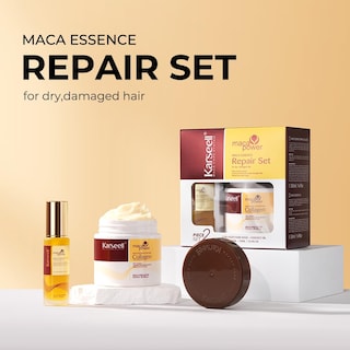 Foto 2 | Set De Tratamiento Capilar Karseell Collagen Con Mascarilla Capilar Y Aceite De Argán - Venta Internacional.