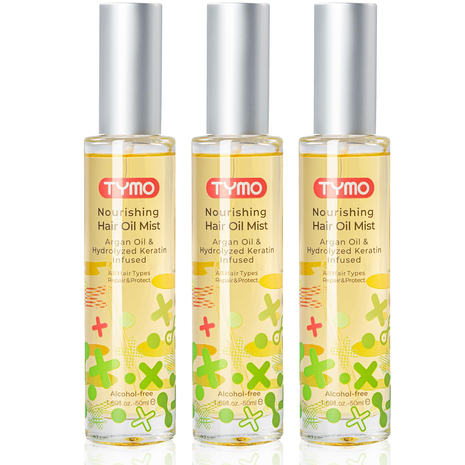 Foto 1 | Aceite Capilar Tymo Aceite Hidratante De Argán, Vegano, Natural, 6 Mezclas - Venta Internacional.