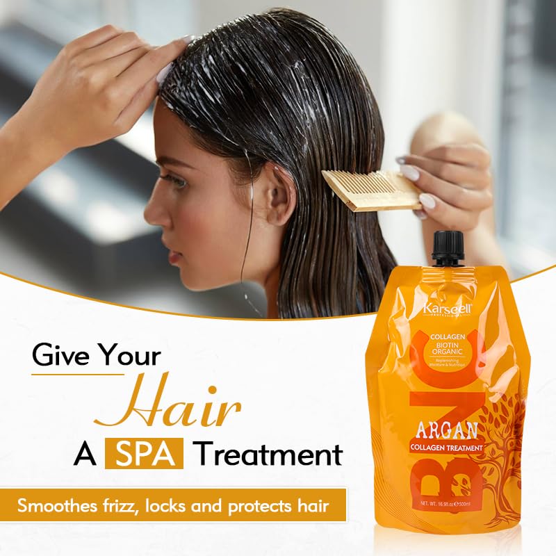 Foto 3 pulgar | Acondicionador Para Tratamiento Capilar Karseell Deep Repair 500 Ml - Venta Internacional.