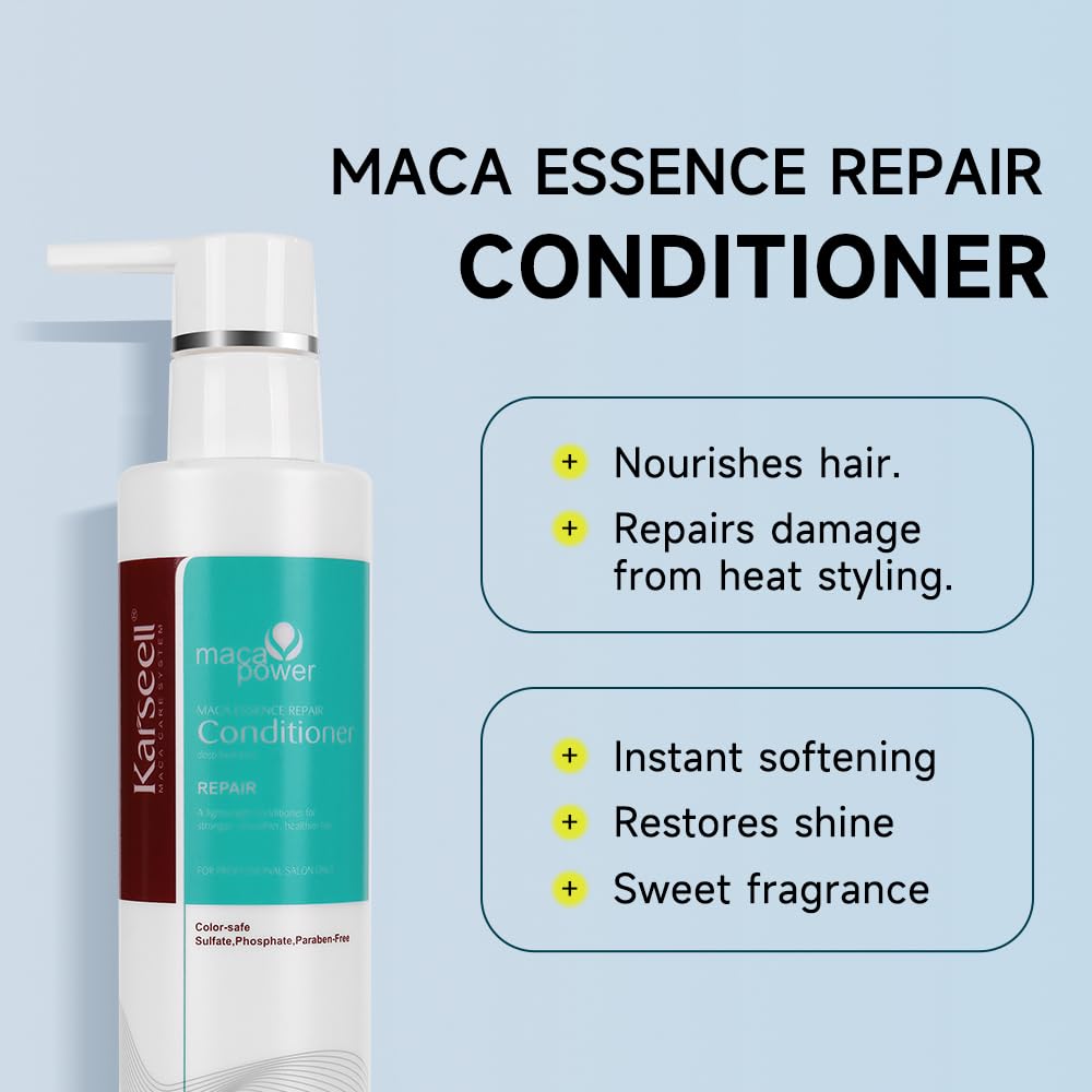 Foto 4 pulgar | Mascarilla Capilar Karseell Maca Power Repair Con Aceite De Argán 200 Ml - Venta Internacional.