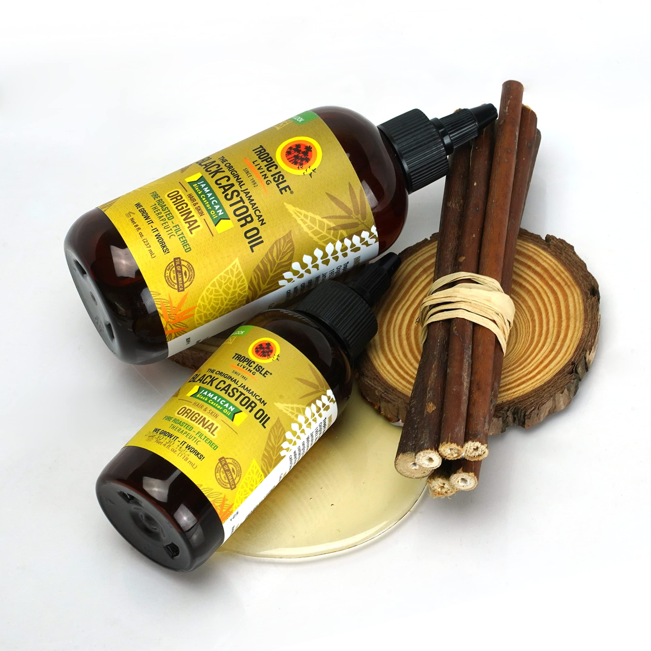 Foto 4 pulgar | Aceite Tropic Isle Living Jamaican Black Castor 240 Ml Para Cabello - Venta Internacional.