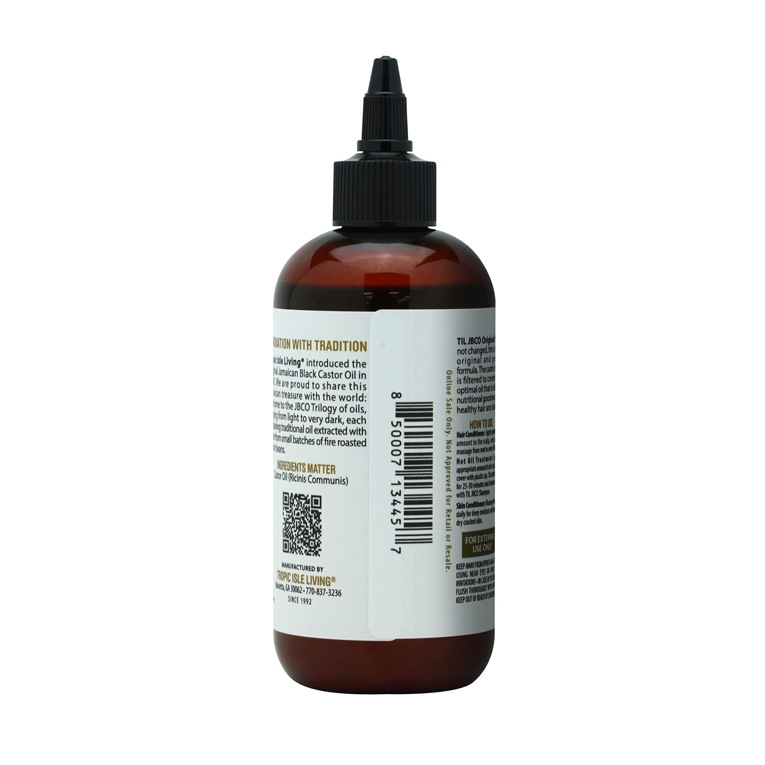 Foto 5 pulgar | Aceite Tropic Isle Living Jamaican Black Castor 240 Ml Para Cabello - Venta Internacional.