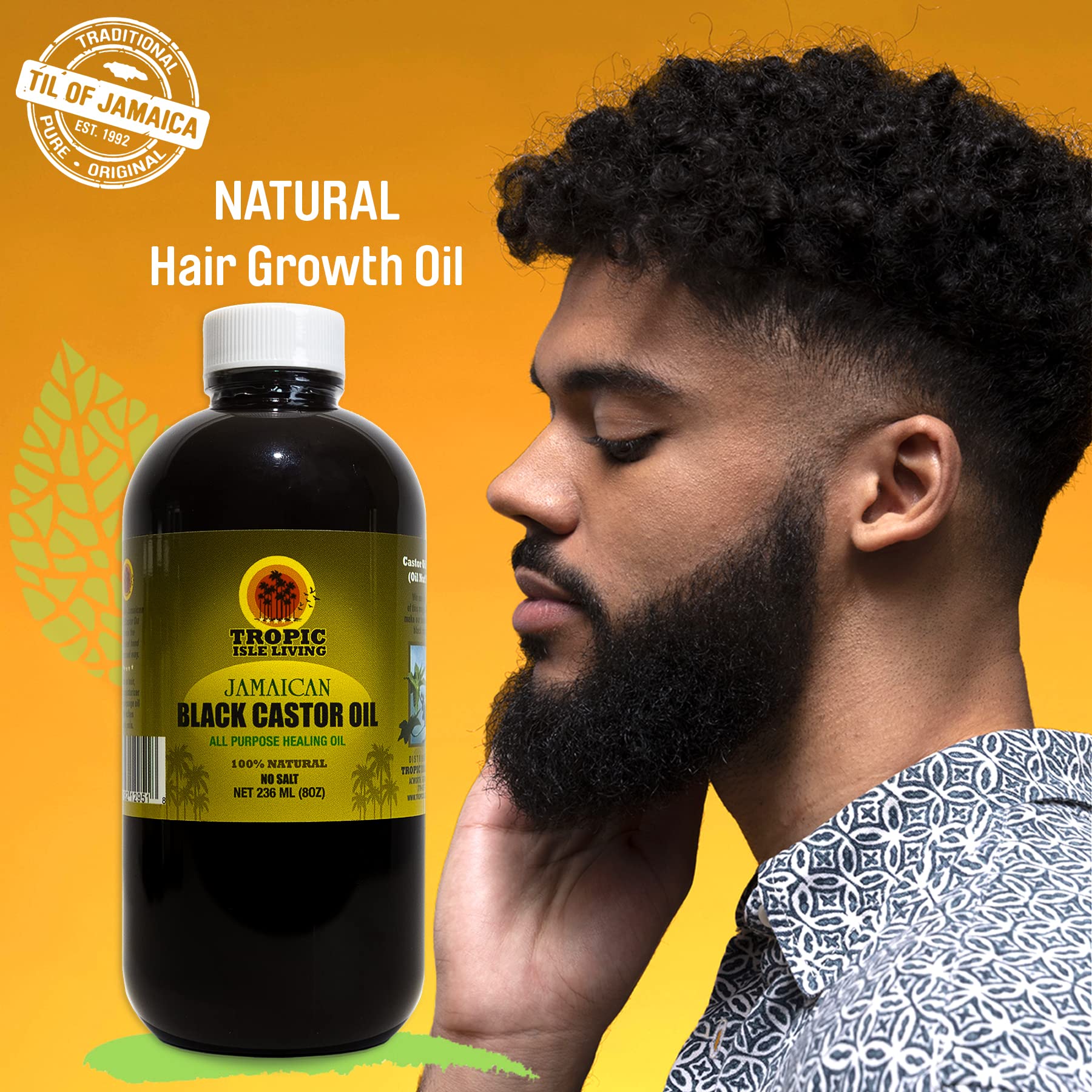 Foto 8 pulgar | Aceite Tropic Isle Living Jamaican Black Castor 240 Ml Para Cabello - Venta Internacional.