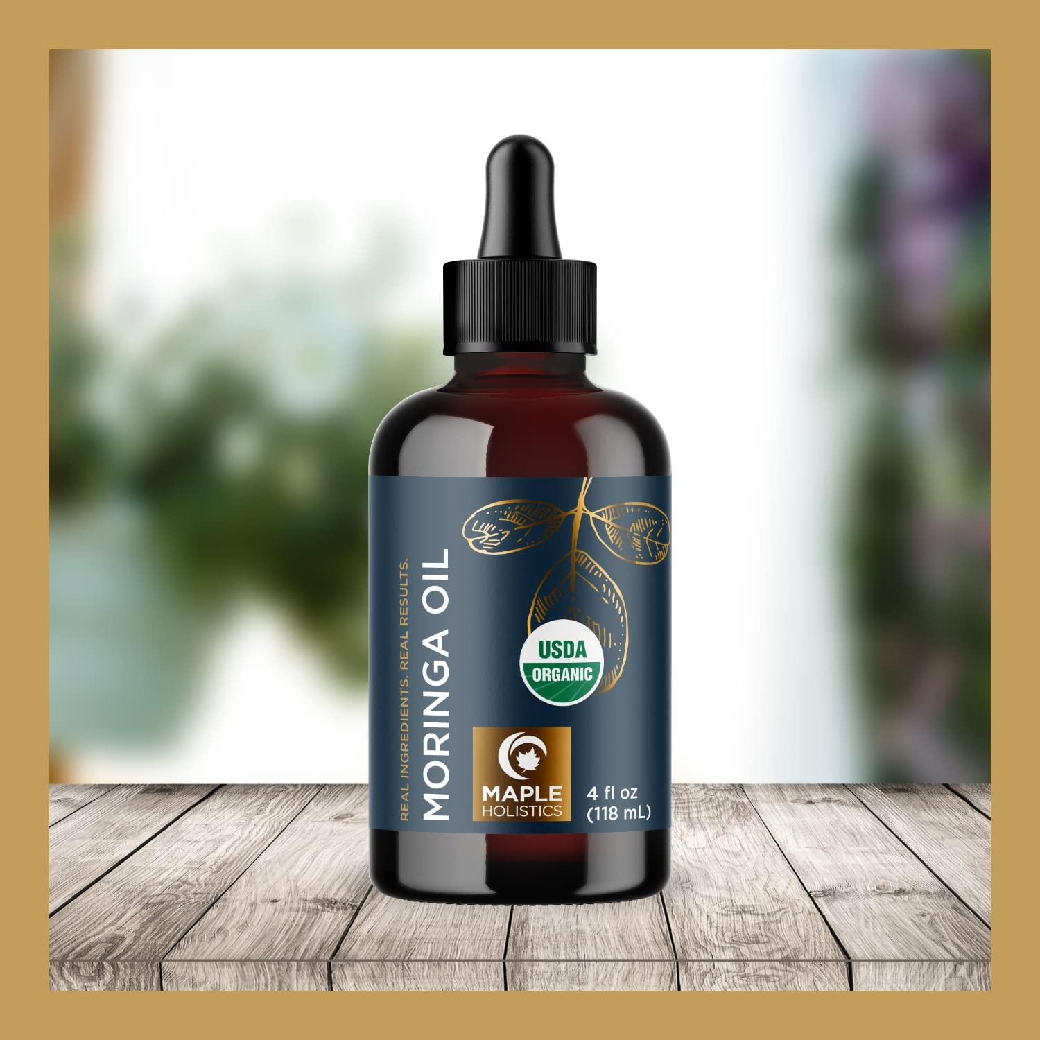 Foto 7 pulgar | Aceite De Moringa Orgánico Maple Holistics Para Cabello Y Piel, 120 Ml - Venta Internacional.