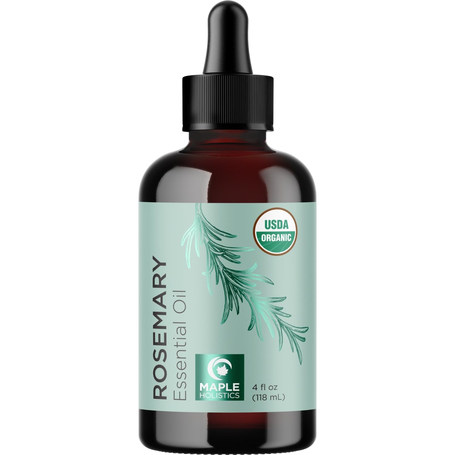 Foto 8 pulgar | Aceite De Romero Orgánico Maple Holistics Para Cabello, Piel Y Uñas - Venta Internacional.