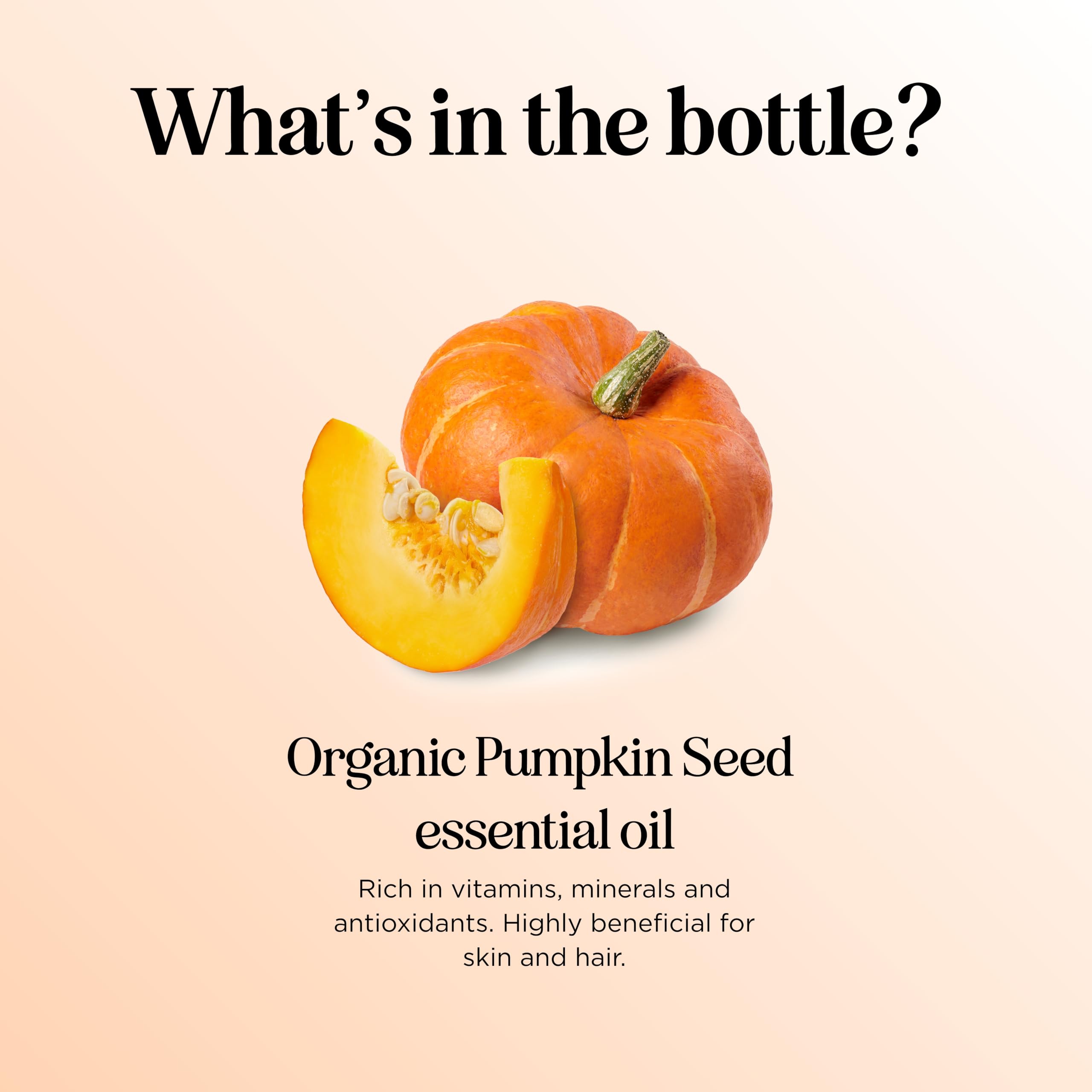 Foto 5 pulgar | Aceite Orgánico De Semillas De Calabaza 100% Puro Para Cabello Y Rostro 480 Ml - Venta Internacional.