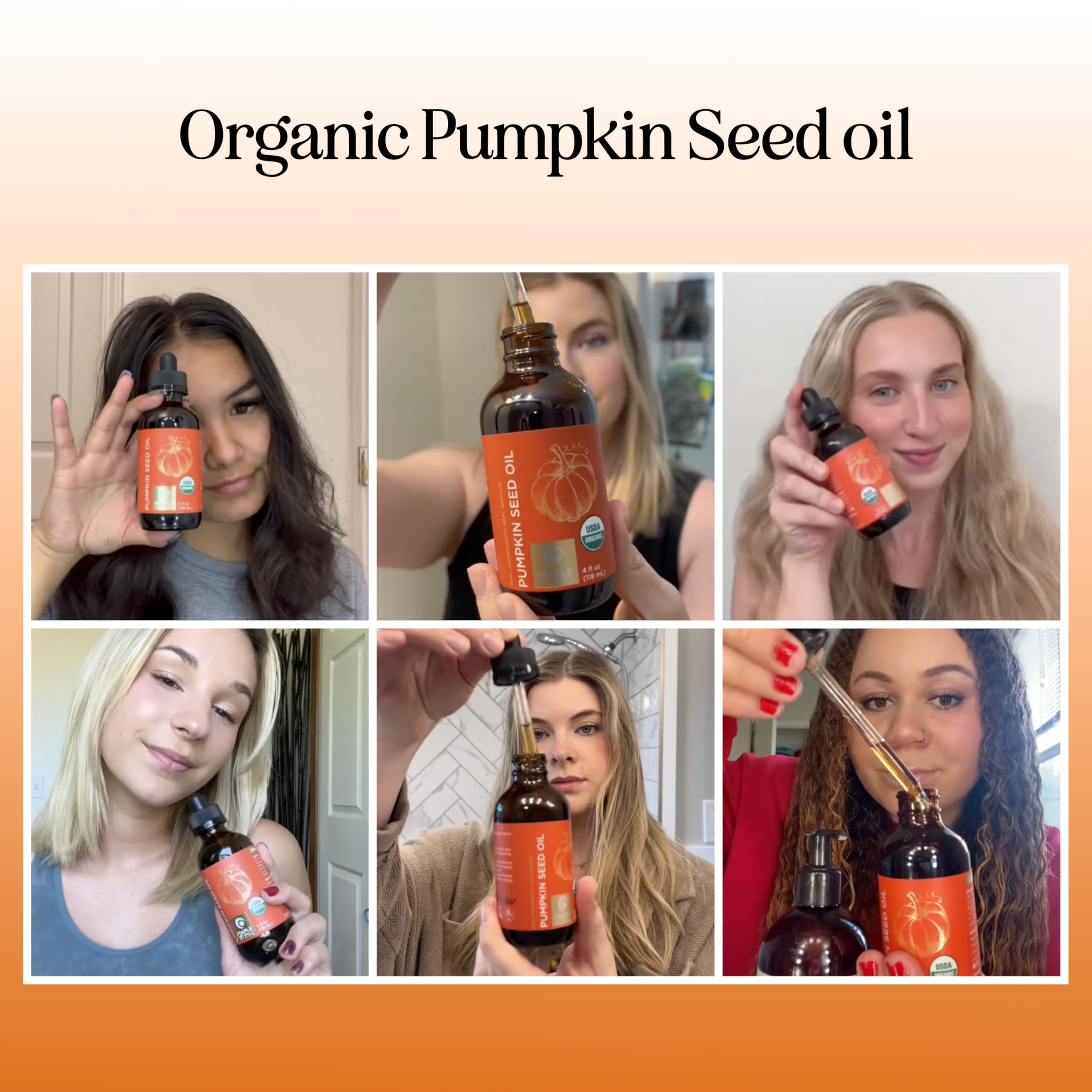 Foto 2 | Aceite De Semillas De Calabaza Maple Holistics, 100% Orgánico Puro, 120 Ml - Venta Internacional.