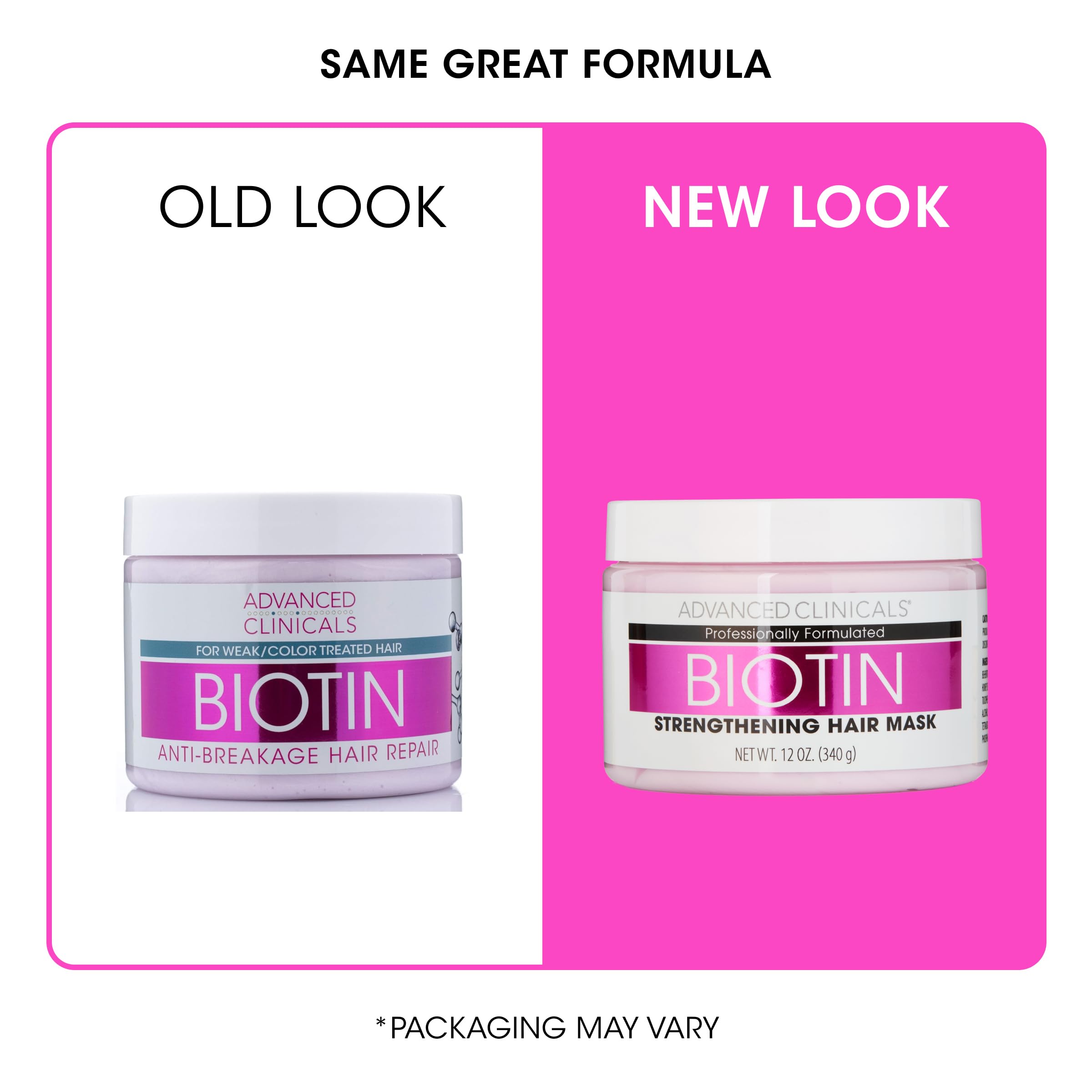 Foto 2 | Mascarilla Antirotura Con Biotina De Advanced Clinicals Para Tratamiento Capilar - Venta Internacional.