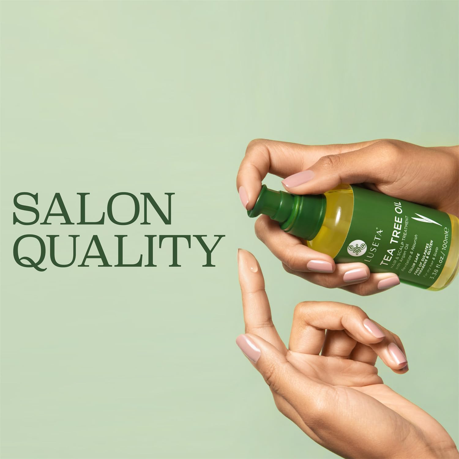 Foto 8 pulgar | Sérum Capilar Luseta, Aceite De Árbol De Té Revitalizante, 100 Ml, No Destiñe - Venta Internacional.