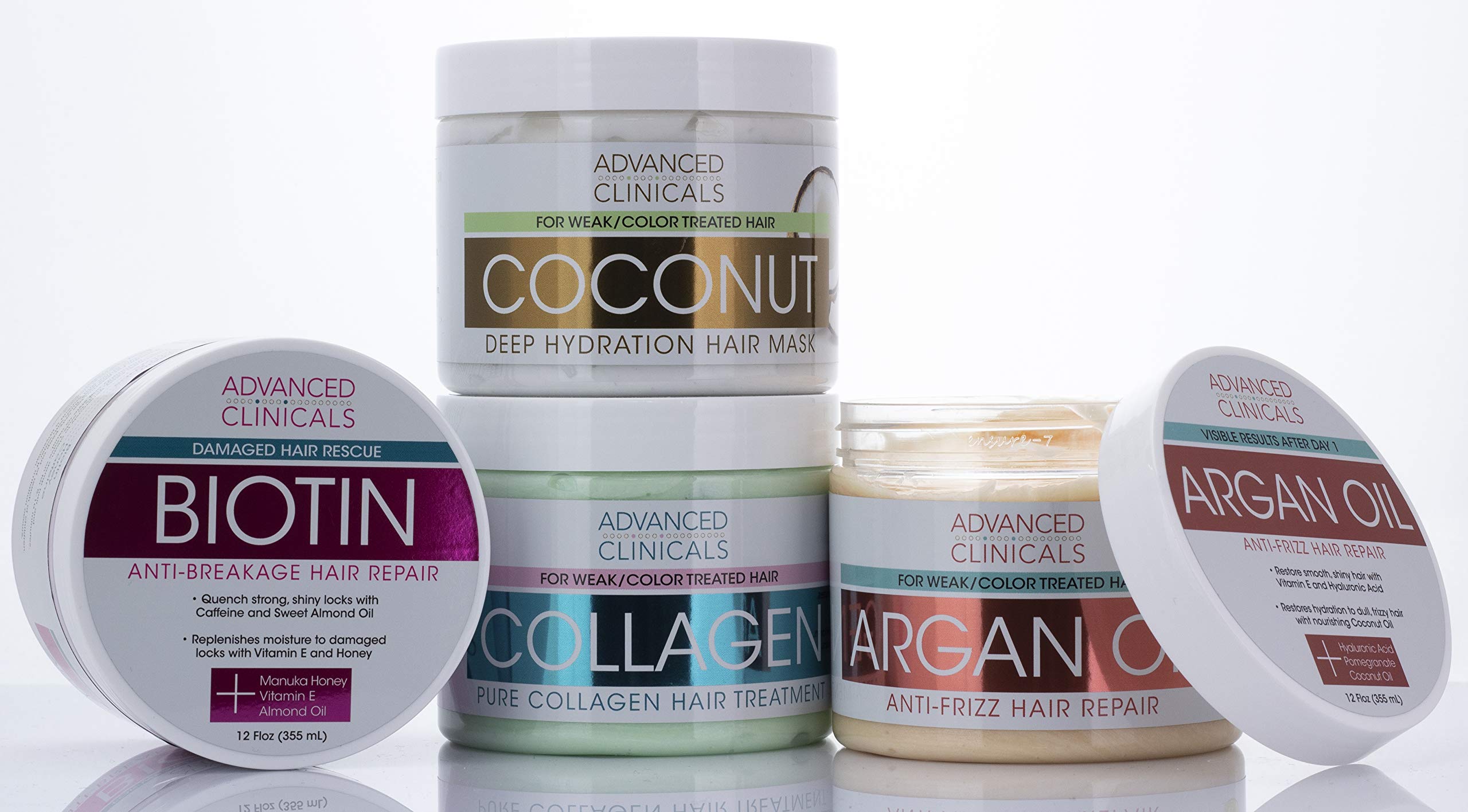 Foto 7 pulgar | Tratamiento De Mascarilla Capilar Advanced Clinicals Con Aceite De Coco, 350 Ml - Venta Internacional.