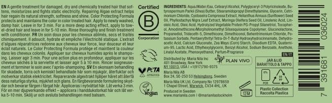 Foto 7 pulgar | Mascarilla Capilar Maria Nila Structure Repair 250 Ml Vegan - Venta Internacional.