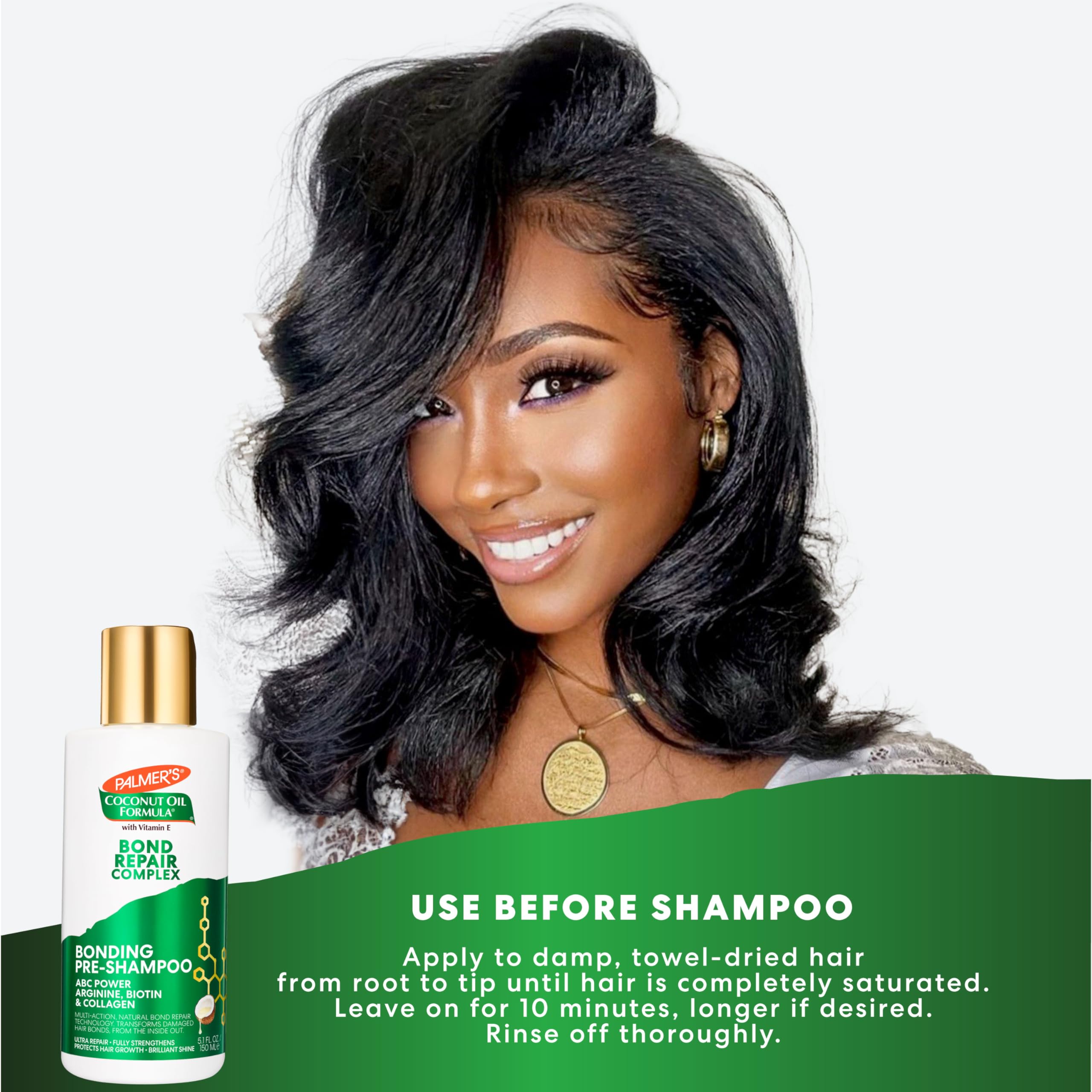 Foto 5 pulgar | Aceite Capilar Palmer's Amino Bonding Complex Pre Shampoo 150 Ml - Venta Internacional.