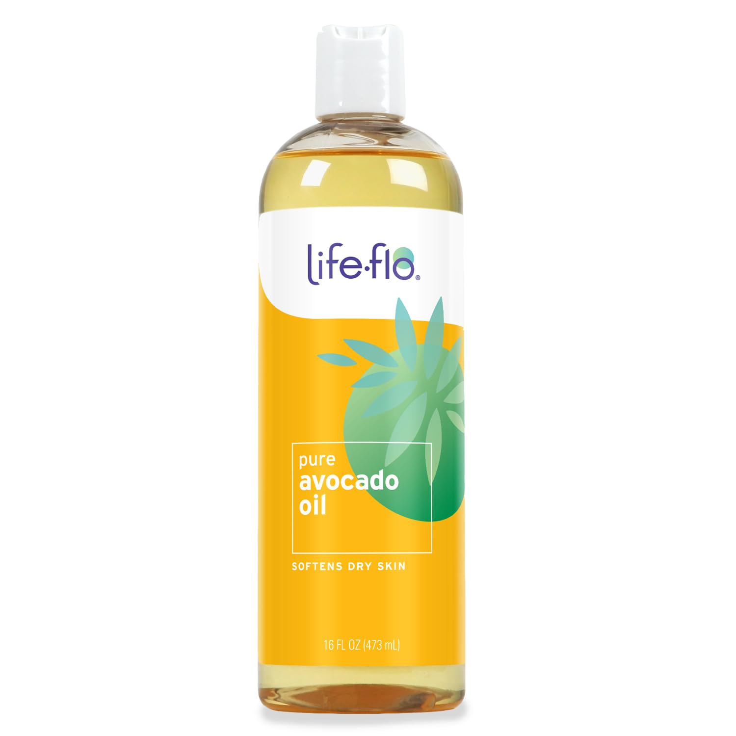 Aceite De Aguacate Life-flo Pure Para Piel, Cabello Y Masajes 480 Ml - Venta Internacional.