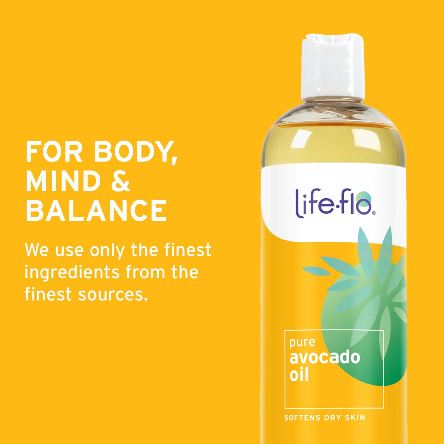 Foto 5 | Aceite De Aguacate Life-flo Pure Para Piel, Cabello Y Masajes 480 Ml - Venta Internacional.
