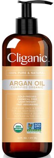 Foto 1 | Aceite De Argán Cliganic 473 Ml 100% Orgánico Con Bomba Para Cabello Y Piel - Venta Internacional.