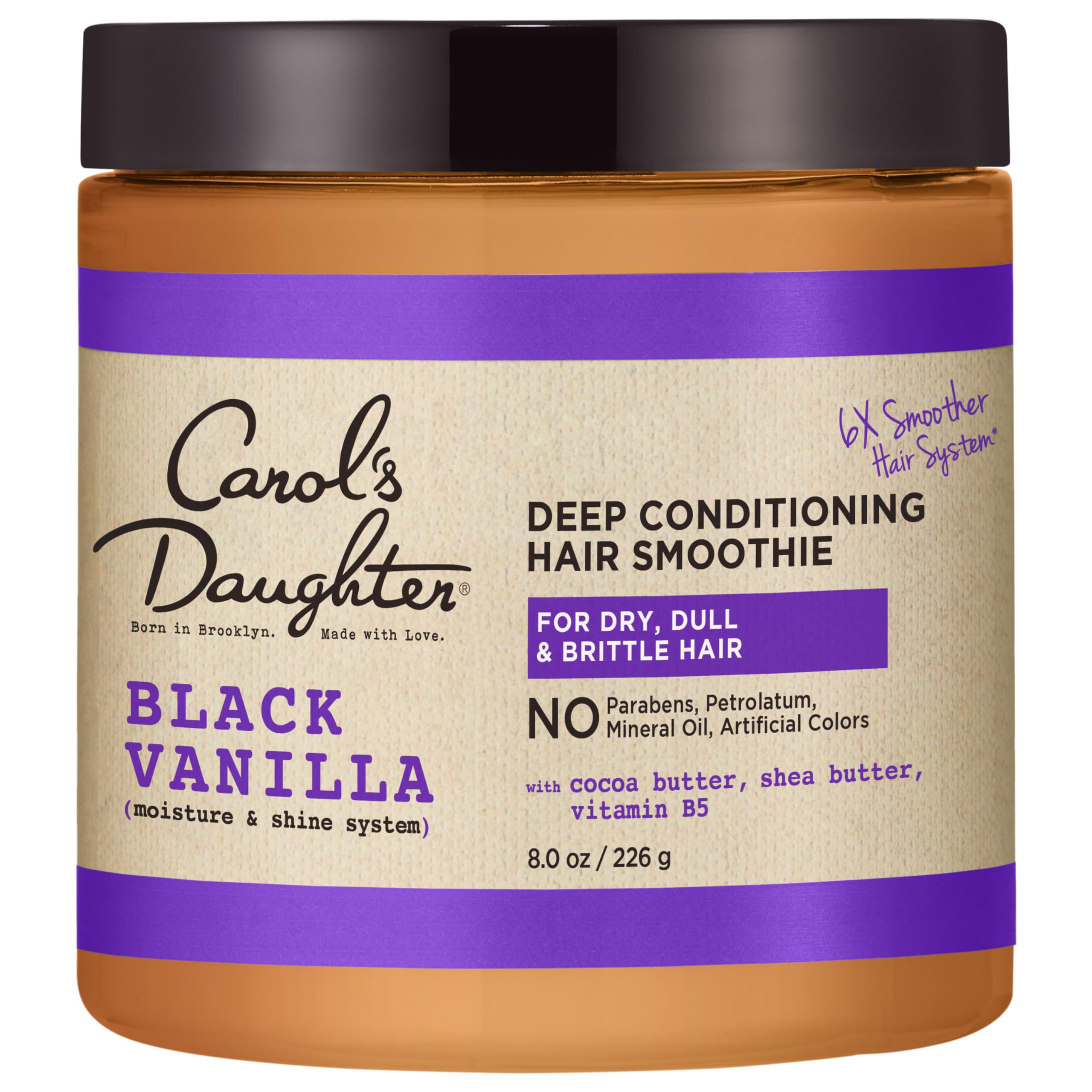 Mascarilla Capilar Carol's Daughter Black Vanilla 240 Ml Para Cabello Seco - Venta Internacional.