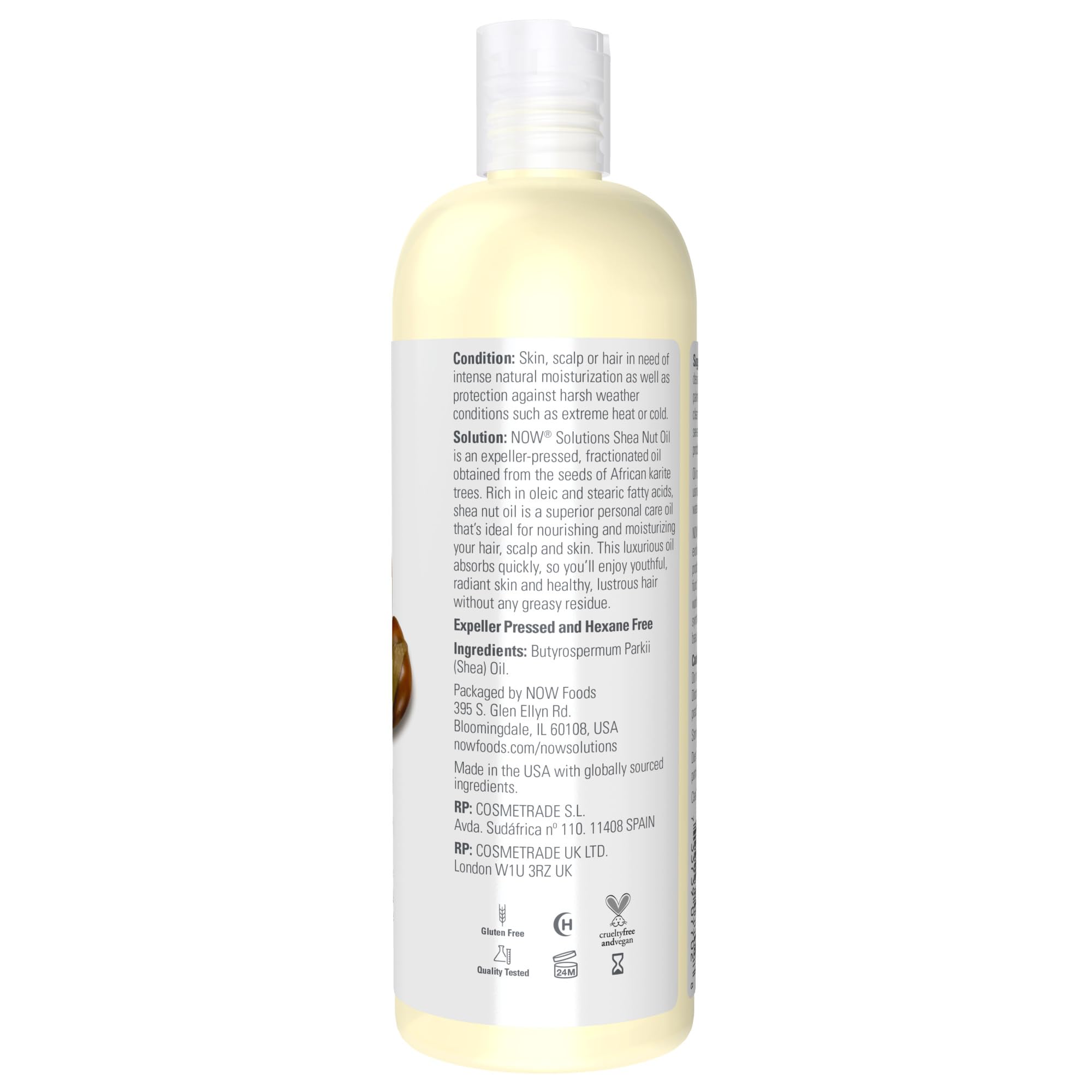 Foto 3 pulgar | Aceite De Karité Oil Now Solutions, 473 Ml, Para Piel, Cuero Cabelludo Y Cabello - Venta Internacional.