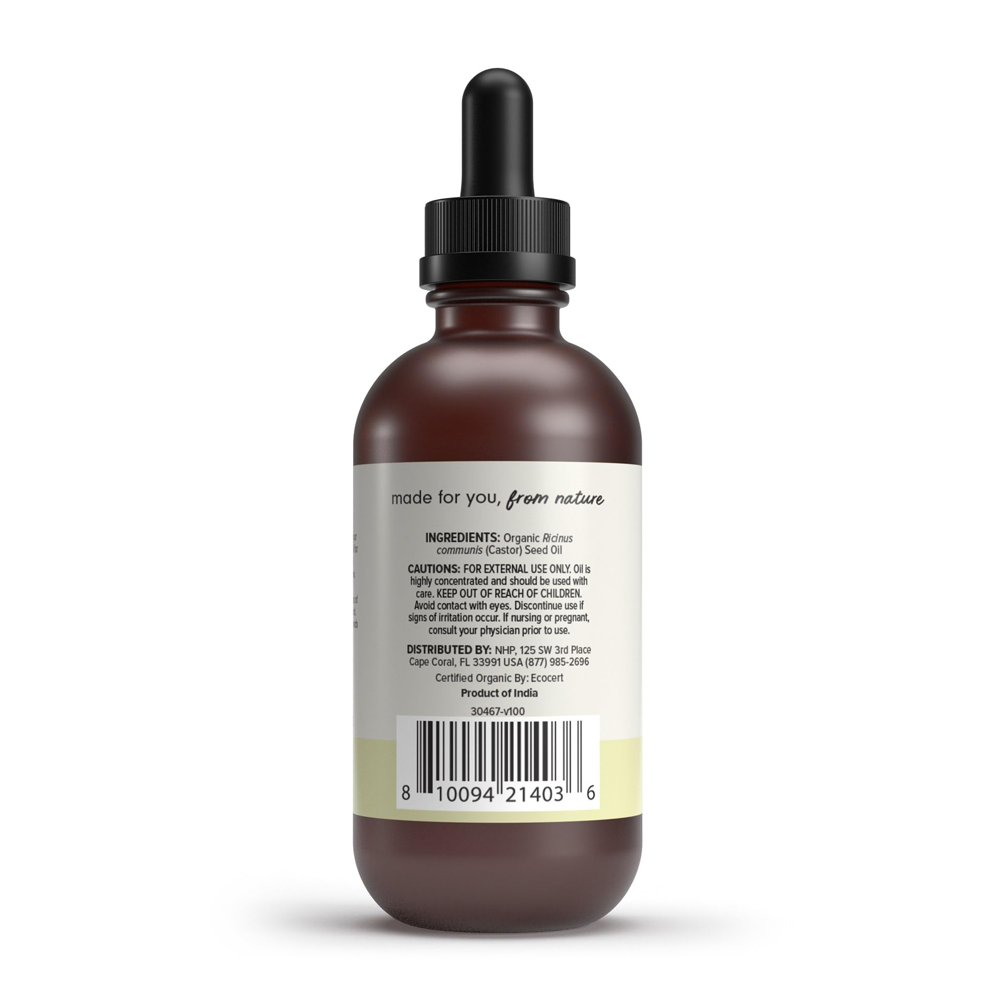 Foto 3 pulgar | Aceite De Ricino Dr. Mercola Ola Botanicals Orgánico 120 Ml - Venta Internacional.