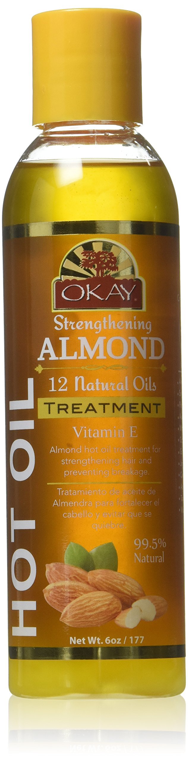 Tratamiento De Aceite Caliente Okay Almond 177 Ml - Venta Internacional.