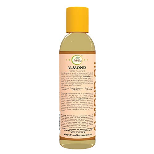 Foto 3 pulgar | Tratamiento De Aceite Caliente Okay Almond 177 Ml - Venta Internacional.
