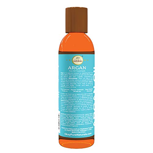 Foto 3 pulgar | Aceite De Tratamiento Capilar Okay Argan Hot Oil 180 Ml Para Cabello Seco - Venta Internacional.