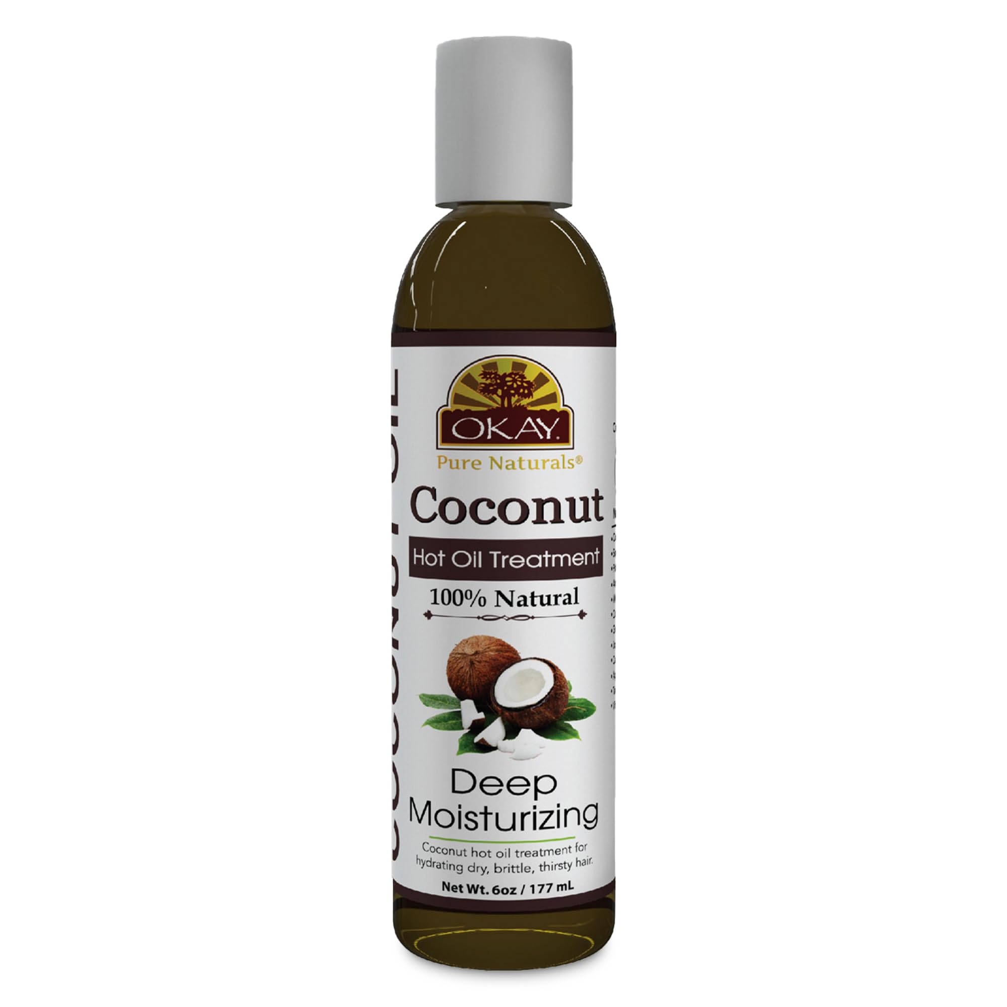 Foto 2 pulgar | Aceite de Coco Okay 180 Ml- Venta Internacional