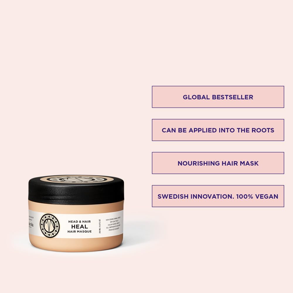 Foto 3 pulgar | Mascarilla Capilar Maria Nila Head & Hair Heal 250 Ml Con Aloe Vera - Venta Internacional.