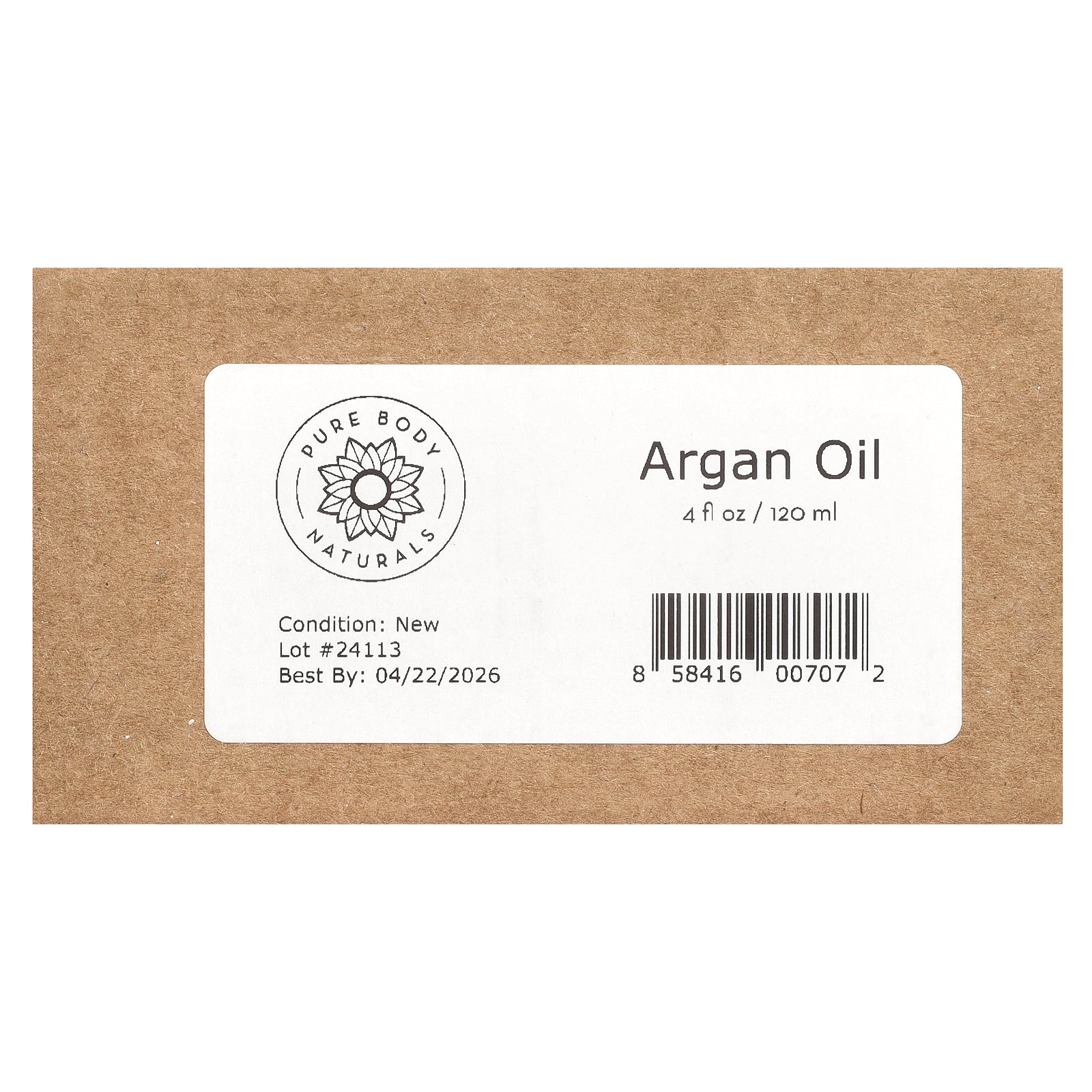 Foto 3 | Aceite De Argán Pure Body Naturals 118 Ml - Venta Internacional.