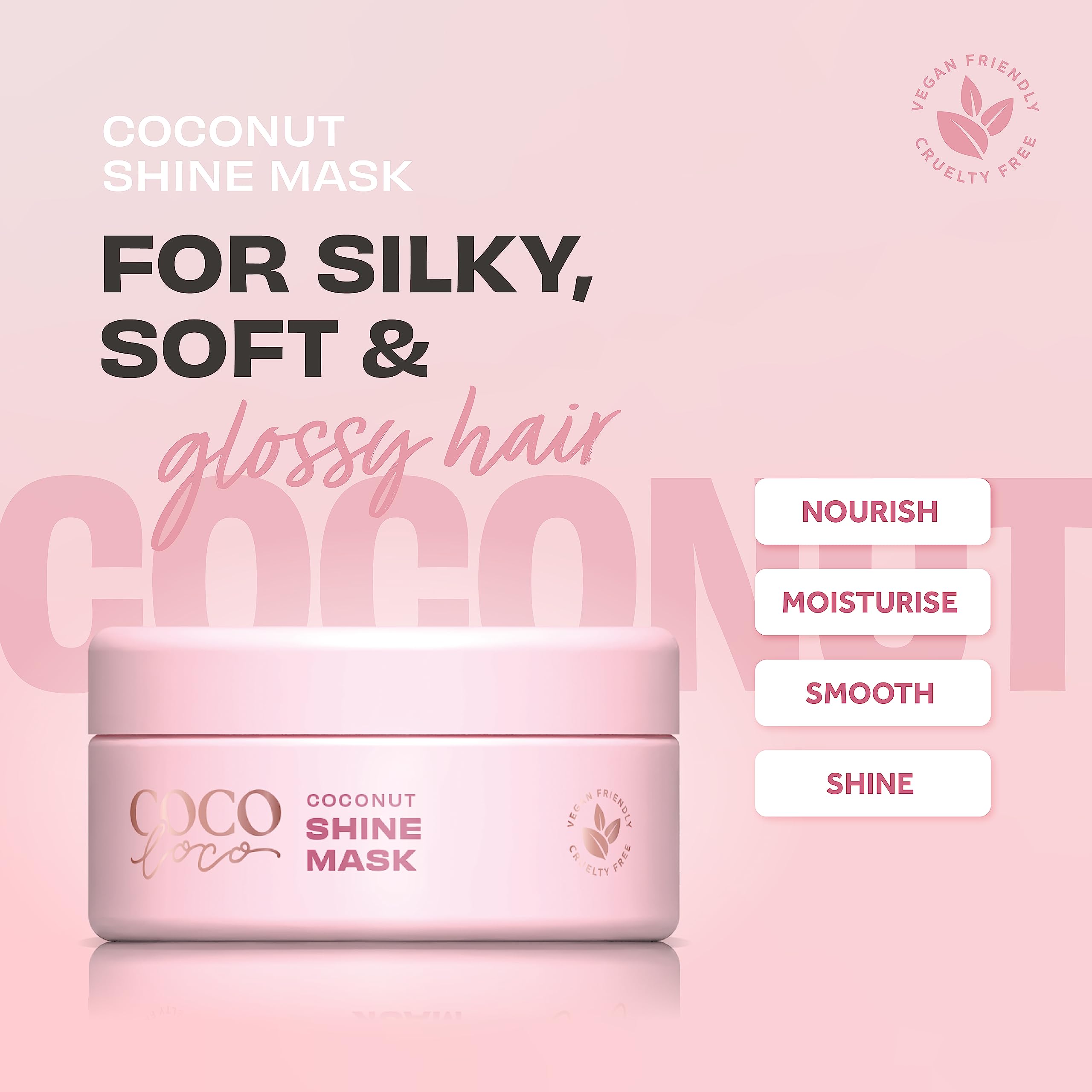 Foto 3 pulgar | Mascarilla Capilar Lee Stafford Coco Loco Shine 200 Ml Con Aceite De Coco - Venta Internacional.