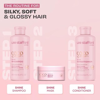 Foto 4 | Mascarilla Capilar Lee Stafford Coco Loco Shine 200 Ml Con Aceite De Coco - Venta Internacional.