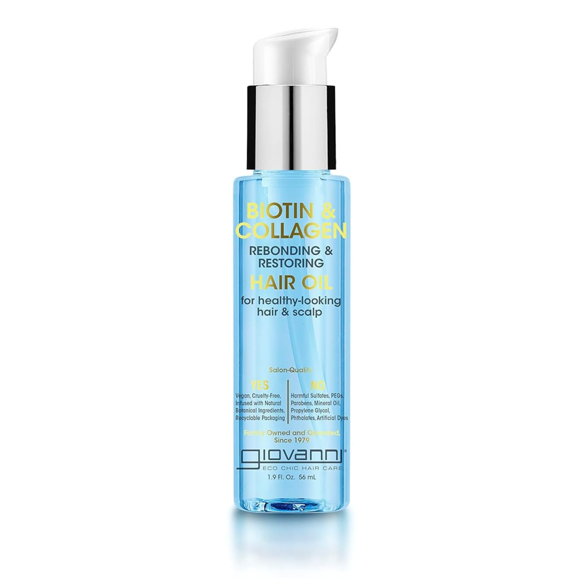 Foto 1 | Aceite Capilar Giovanni Biotina Y Colágeno Que Reune Y Restaura 55 Ml - Venta Internacional.