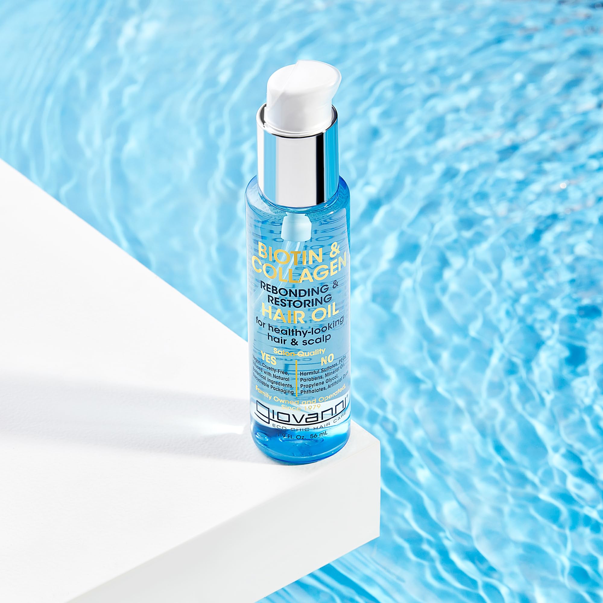 Foto 3 | Aceite Capilar Giovanni Biotina Y Colágeno Que Reune Y Restaura 55 Ml - Venta Internacional.