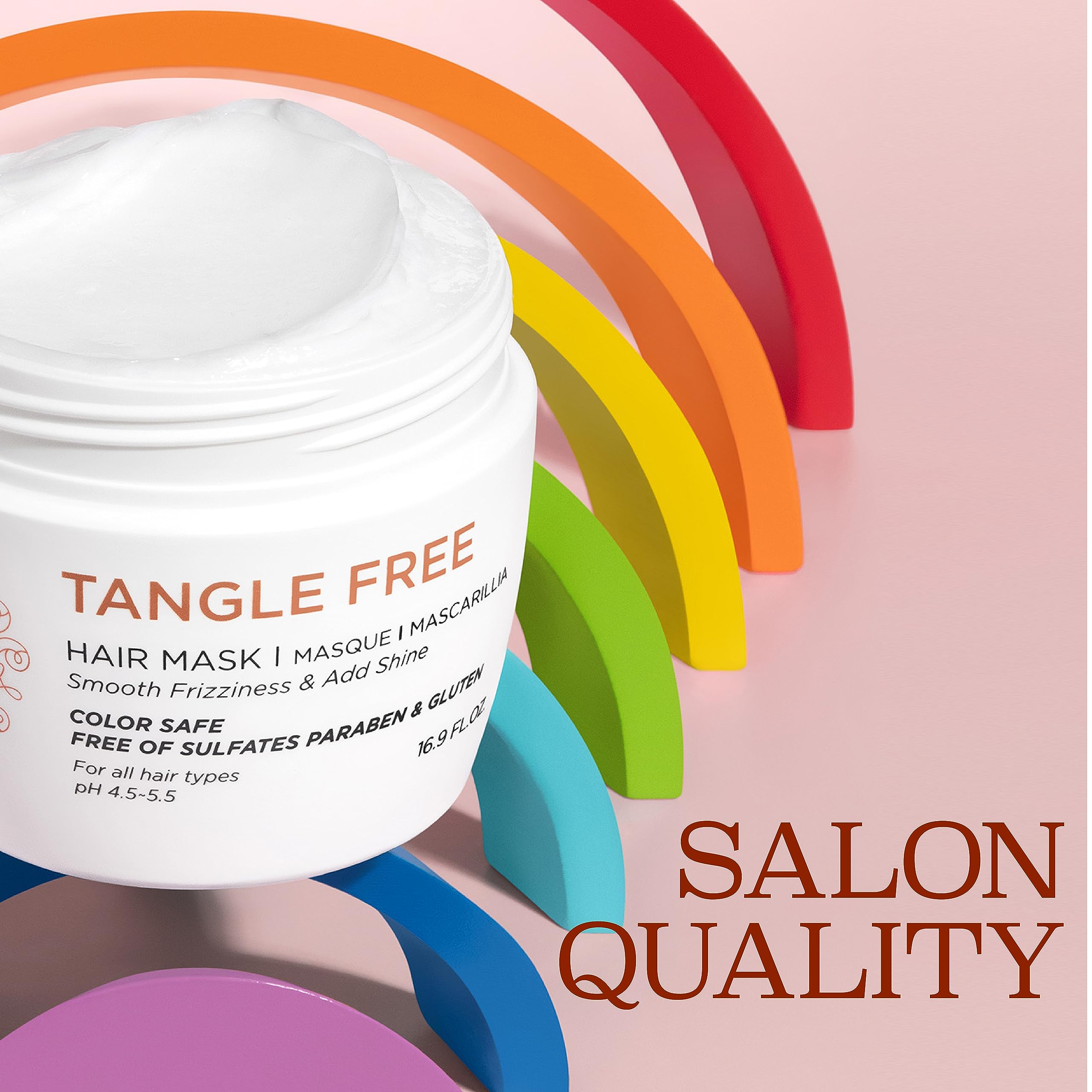 Foto 6 pulgar | Mascarilla Capilar Luseta Tangle Free Con Queratina Y Aceite De Argán  500 Ml - Venta Internacional.